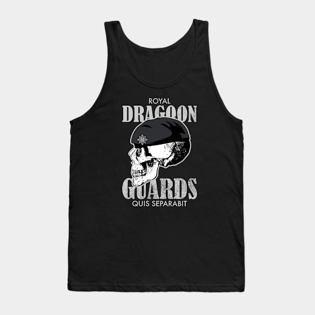 Royal Dragoon Guards (distressed) Tank Top by TCP
